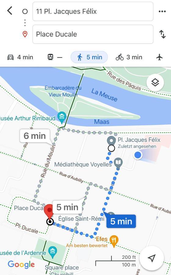 Charleville-Mézières Triplex Plein Coeur Du Centre Historique 아파트 외부 사진
